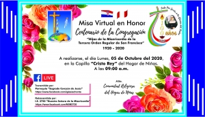 MISA POR CENTENARIO DE LA CONGREGACI&Oacute;N