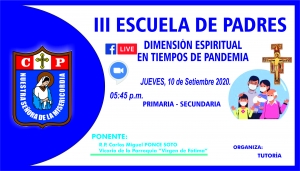 III ESCUELA DE PADRES