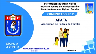 APAFA (Asociaci&oacute;n de Padres de Familia)