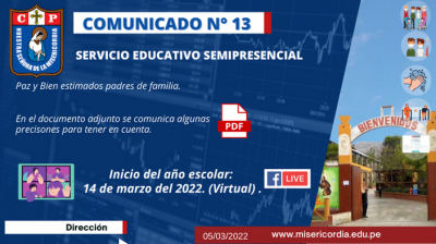 SERVICIO EDUCATIVO SEMIPRESENCIAL