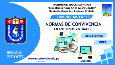 NORMAS DE CONVIVENCIA EN ENTORNOS VIRTUALES