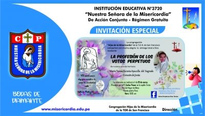 VOTOS PERPETUOS de Hna. Teresa Zaravia