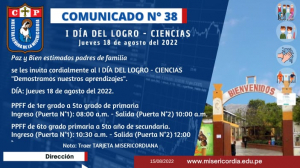 I D&Iacute;A DEL LOGRO - CIENCIAS