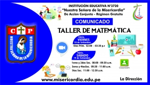 Taller de Matem&aacute;tica - Secundaria